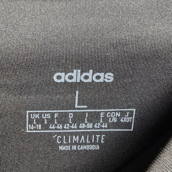 Adidas Climalite Black Capri Leggings Size L - Picture 8 of 9